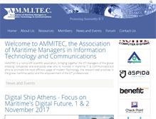 Tablet Screenshot of ammitec.org